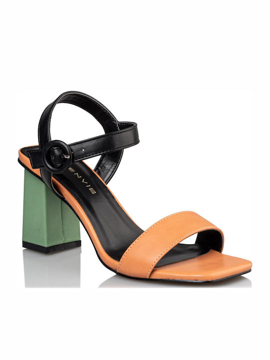 Envie Shoes Sassay Πέδιλα Πορτοκαλί Envie Shoes Sassay Πέδιλα Πορτοκαλί