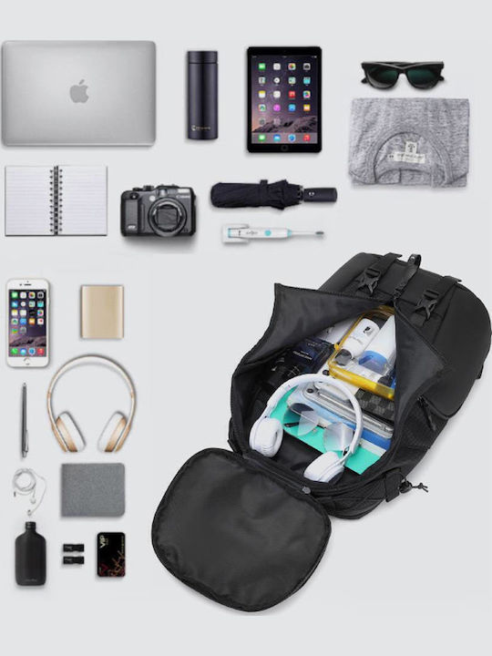 Ozuko Backpack Αδιάβροχο 35lt Μαύρο