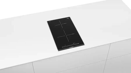 Bosch Serie 6 Domino Επαγωγική Εστία με Πλαίσιο Αυτόνομη με Λειτουργία Κλειδώματος 30.6x52.7εκ.
