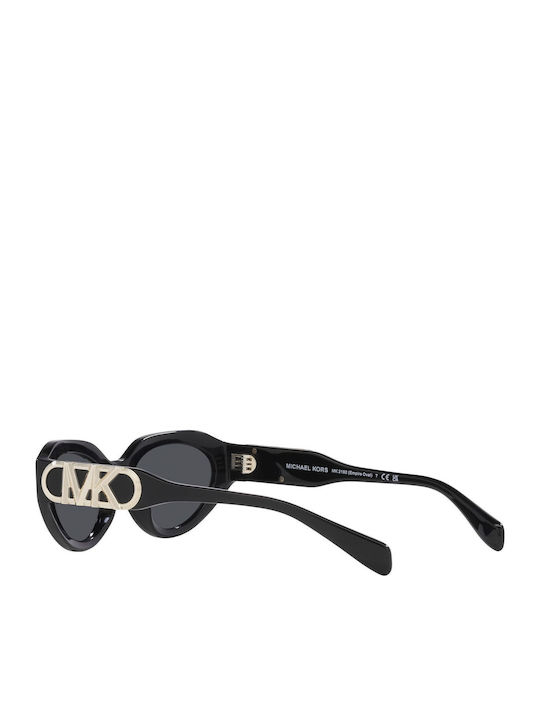 Michael Kors Empire Women's Sunglasses with Black Plastic Frame and Black Lens MK2192 300587