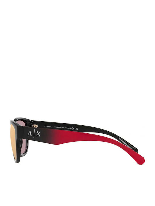 Armani Exchange Men's Sunglasses with Black Plastic Frame AX4115SU 81861T