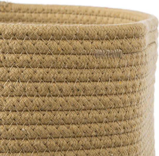 GloboStar Hydra Planter Fabric Beige with Stand 30x30x30cm.