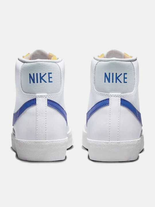 Blazer Mid '77 Pentru Bărbați Tip Botine Albe / Pure Platinum / Game Royal