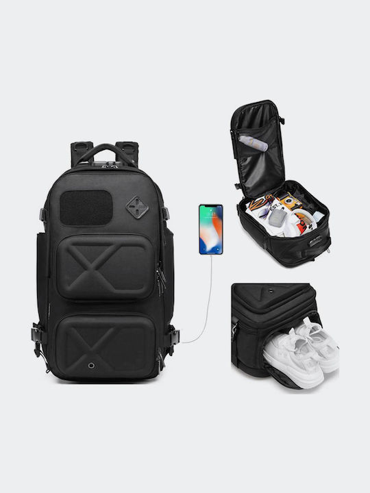 Ozuko Backpack Αδιάβροχο 42.5lt Γκρι