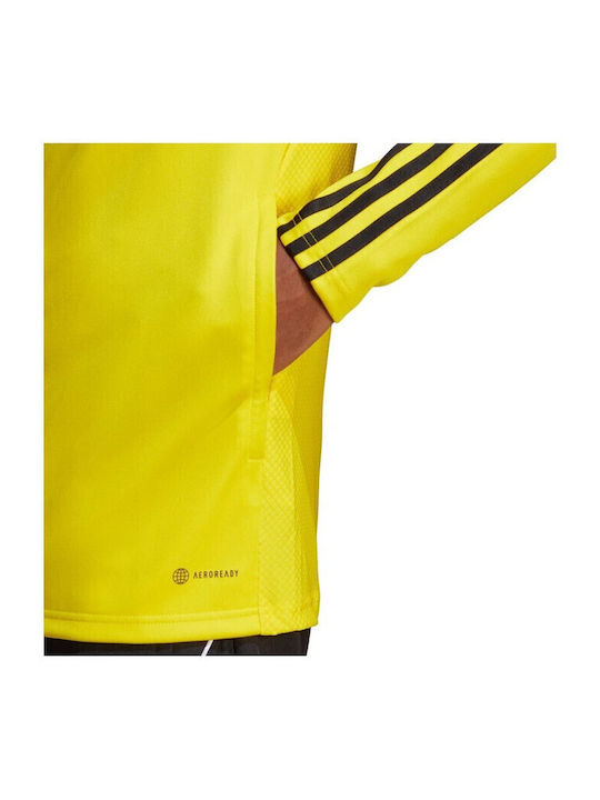 Tiro 23 League Ανδρική Ζακέτα Fleece Κίτρινη