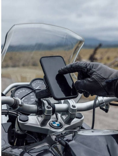 Quad Lock Bar Clamp for Motorcycle Mobile Mount