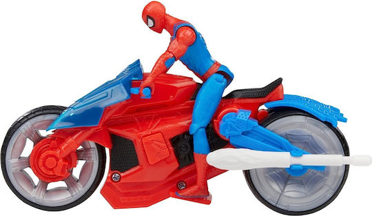 Φigură de acțiune Spider-Man Spider-Man Web Blast Cycle pentru copii de 4+ ani ani 10cm cm