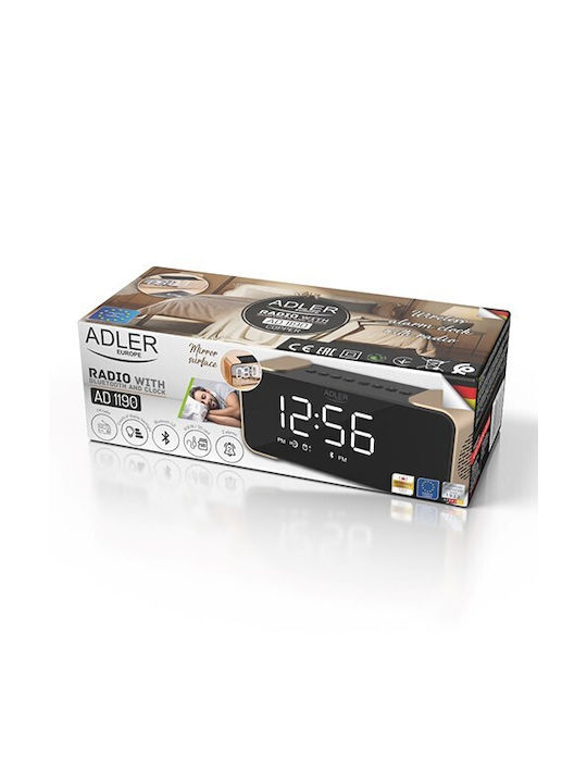 Adler Digital Tabletop Clock with Alarm