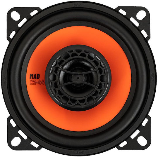 Gas Audio Power Mad X2-44 Σετ Ηχεία Αυτοκινήτου 4" με 60W RMS (Midrange)