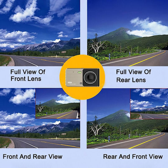 Andowl 4K Windshield Car DVR, Display