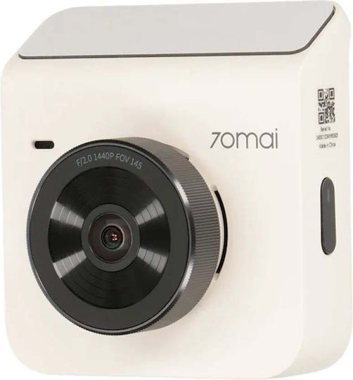 70Mai A400 Κάμερα DVR Αυτοκινήτου 1440P με Οθόνη Wi-Fi, GPS Καταγραφικό DVR Αυτοκινήτου