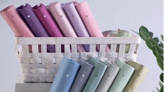 Rythmos Bettlaken für Einzelbett mit Gummiband 105x205+25cm. Madonna 06