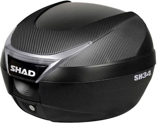 Shad SH34 Motorcycle Top Case 34lt Carbon