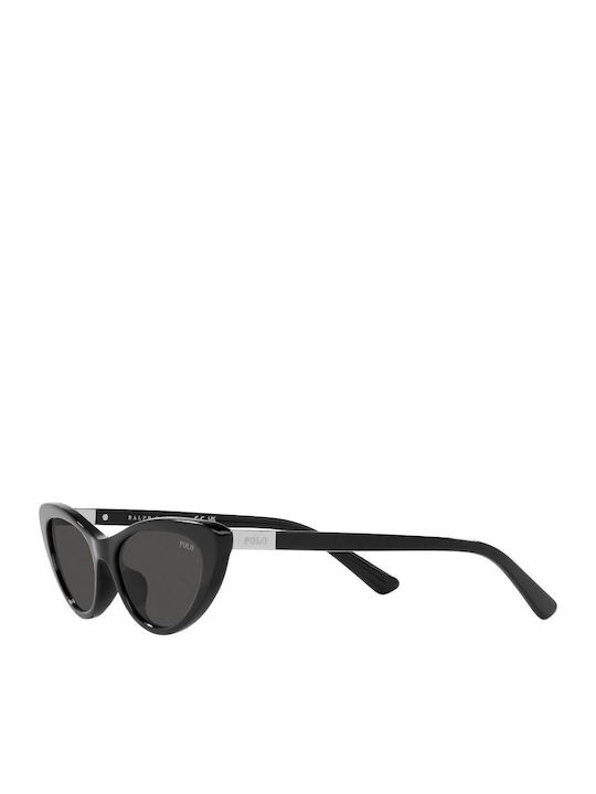 Ralph Lauren Damen Sonnenbrille mit Schwarz Kunststoff Gestell und Schwarz Linse PH4199U 500187