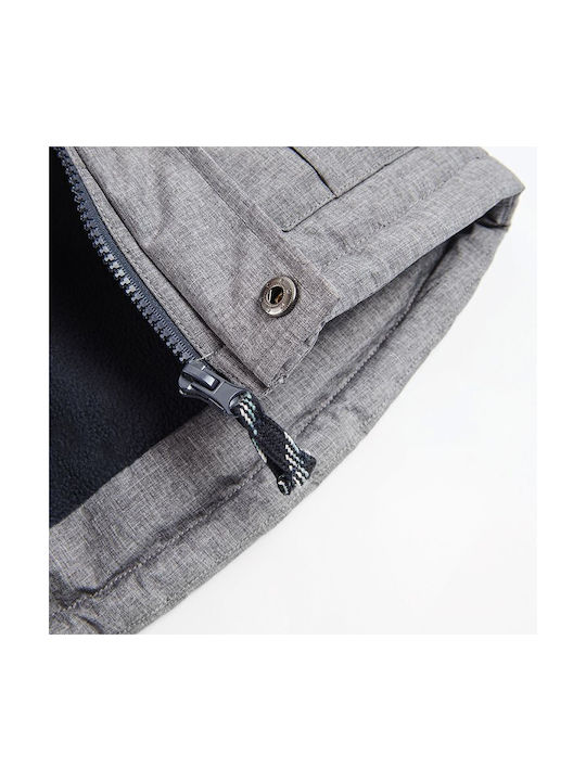 Kids Casual Jacket short Hooded Gray
