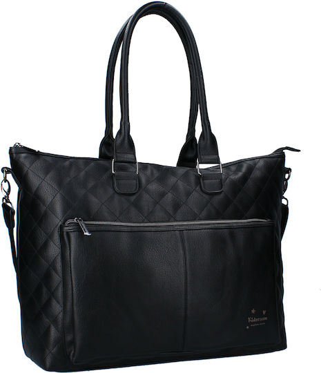 Kidzroom Shoulder/Hand Diaper Bag Care in Your Dreams Black 53x19x35cm.