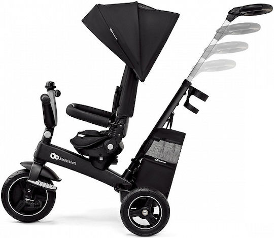 Kinderkraft Eastwist Convertible with Parental Handle 5 in 1 for 5+ Years Black