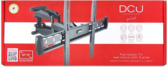 DCU 70100045 Wall TV Mount with Arm up to 70" and 45kg