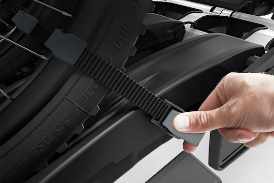 Thule Easyfold XT 2 Βάση Κοτσαδόρου Αυτοκινήτου για 2 Ποδήλατα