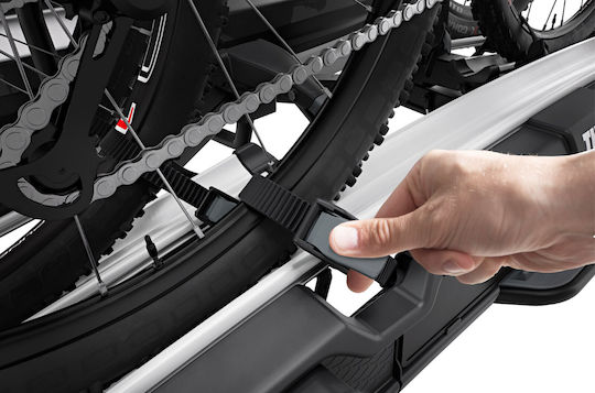 Thule VeloSpace XT 2 Car Bike Tow Hitch Rack for 3 Bikes