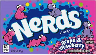 Nerds Candy mit Geschmack Weintraube - Erdbeere 1Stück 141gr