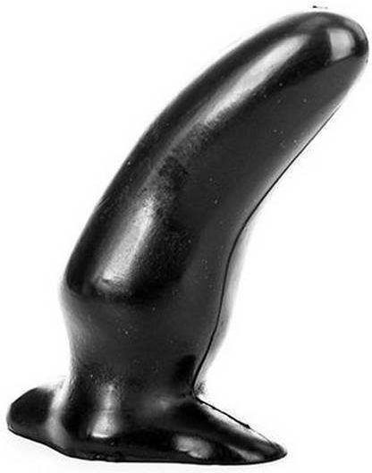 All Black Arnold Dop Anal Neagră 13cm