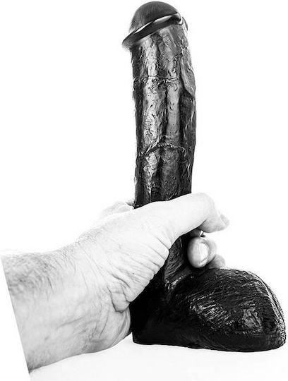 All Black Josef Dildo Анално дилдо Black 23см