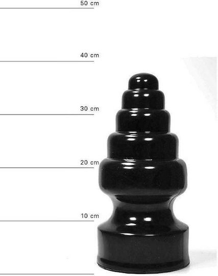 All Black Πρωκτική Σφήνα Μαύρη 27cm