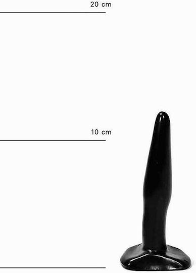 All Black Plug Anal Plug Black 11cm