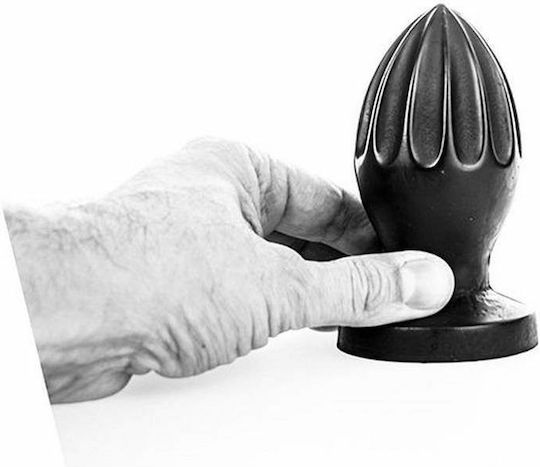All Black Plug Πρωκτική Σφήνα Black 12cm