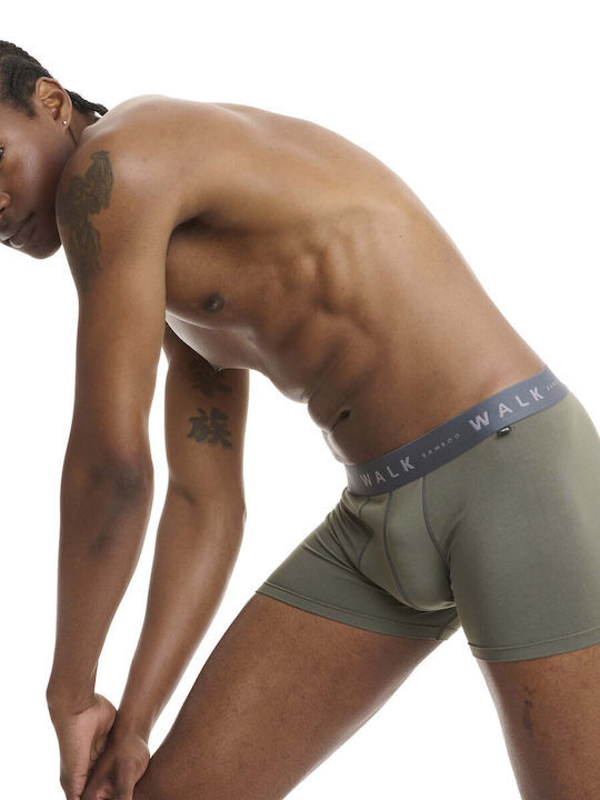 Ανδρικά Μποξεράκια Blue/Khaki 2Pack