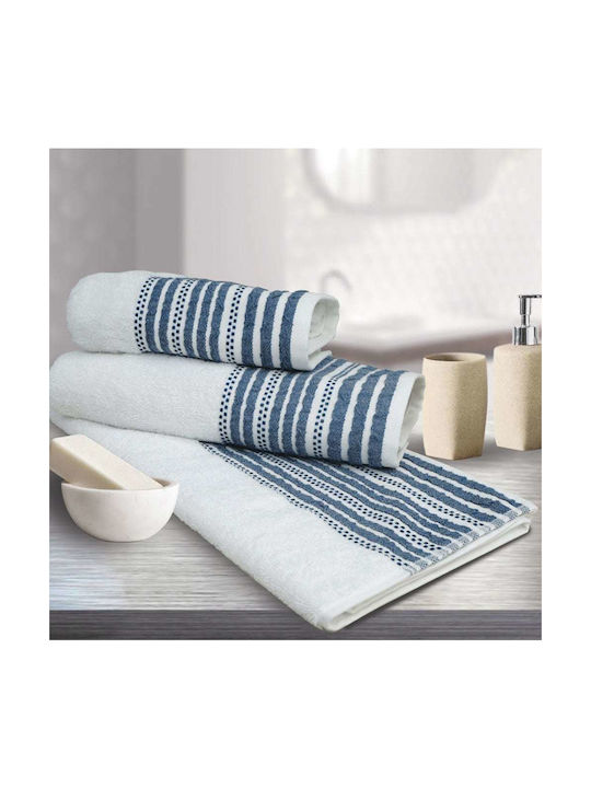 SB Home Facecloth Romina 50x90cm Navy Weight 500gr/m²