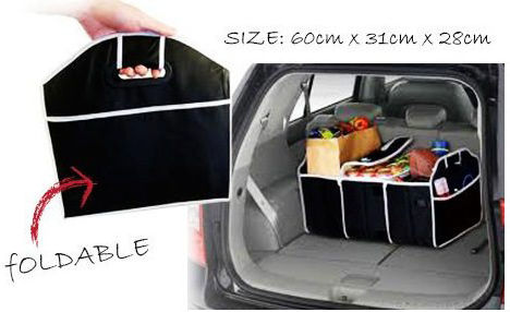 0600T-02C Car Trunk Space Organizer