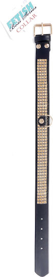 Boss Of Toys Κολάρο Collar With Crystals 3cm Gold