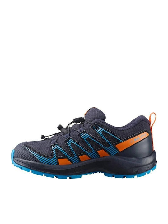 Kids Waterproof Hiking Shoes Navy Blue