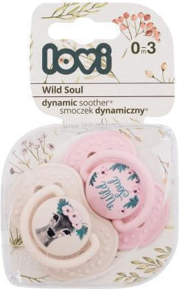 Lovi Baby Wild Soul Πιπίλες Σιλικόνης για 0-3 μηνών 2τμχ