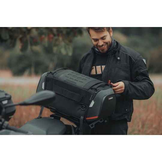 SW-Motech Pro Racpack Tail Bag Σάκος Ουράς Μοτοσυκλέτας 42lt σε Μαύρο Χρώμα