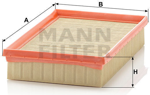 Mann Filter Filtru de Aer Auto pentru Opel Agila Suzuki Wagon R+