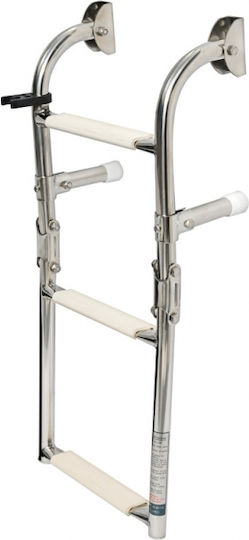 Osculati 4 Steps Folding Boat Ladder AISI316
