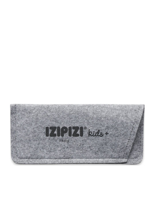 Izipizi Unbreakable Round Kids Sunglasses with Polarized Lens Black for 3-5 Years