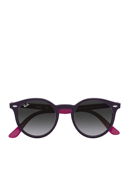 Ray Ban Άθραυστα Στρογγυλά Παιδικά Γυαλιά Ηλίου Μωβ