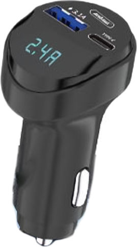 Andowl FM Transmitter Αυτοκινήτου Qc70 με Type-C