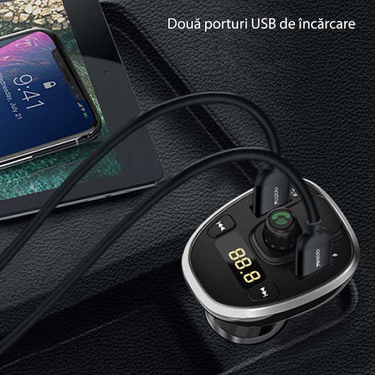 Yesido FM Car Transmitter Y39 with MicroSD / USB