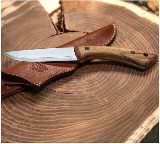 BeaverCraft BSH1 Μαχαίρι Black Oak σε Δερμάτινη Θήκη