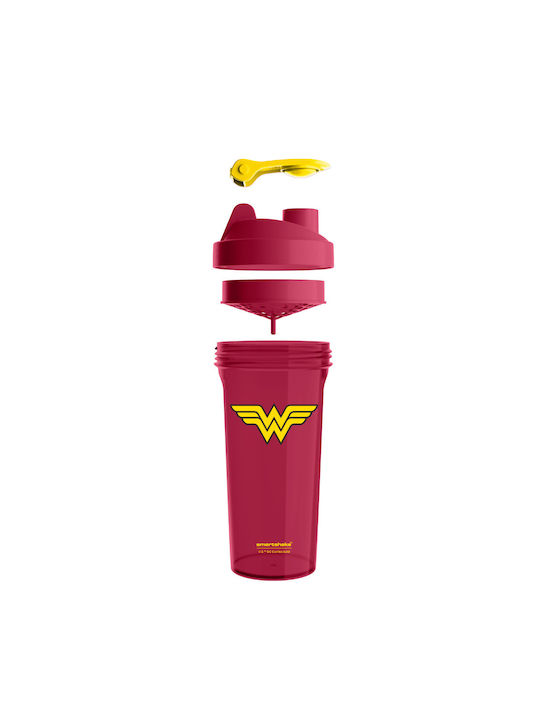 SmartShake Lite Wonder Woman Shaker Πρωτεΐνης 800ml Πλαστικό Ροζ SmartShake Lite Wonder Woman Shaker Πρωτεΐνης 800ml Πλαστικό Ροζ