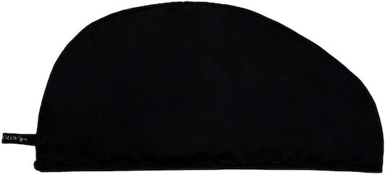 Glov Handtuch Friseurausrüstung Satin Schwarz