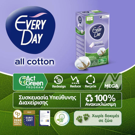 Every Day All Cotton Normal Σερβιετάκια 40τμχ & 20τμχ