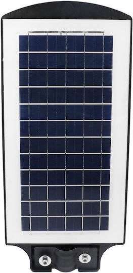 Rixme RZ-0083 Montat pe perete Lampă Solară 80W 12800lm Alb Rece cu Senzor de Mișcare, Fotocelulă și Telecomandă IP67 49cmx24cmx7cmcm