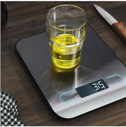 Cecotec Cook Control Digital Kitchen Scale Foldable 1gr/5kg Inox