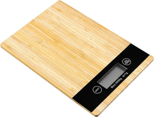 5Five 07-135295 Digital Kitchen Scale Up To 5kg Beige